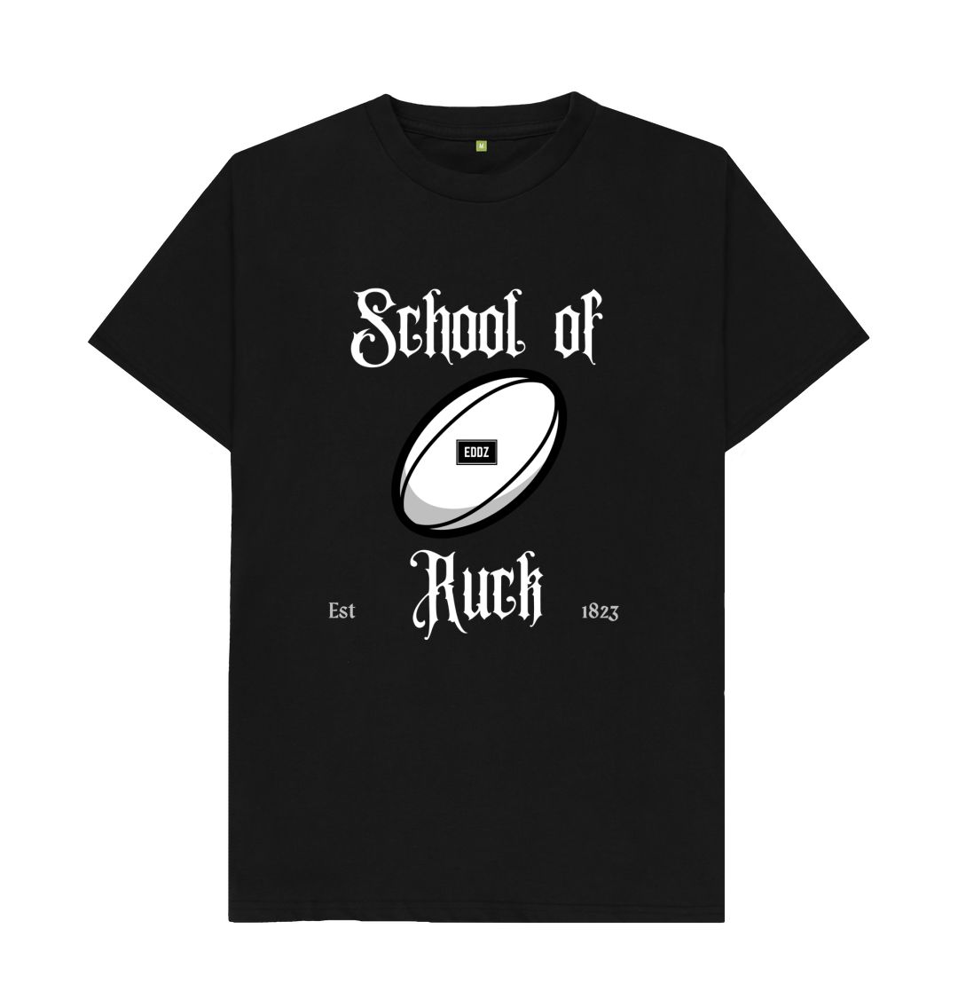 Black Adults - \u201cSchool of Ruck\u201d T-shirt