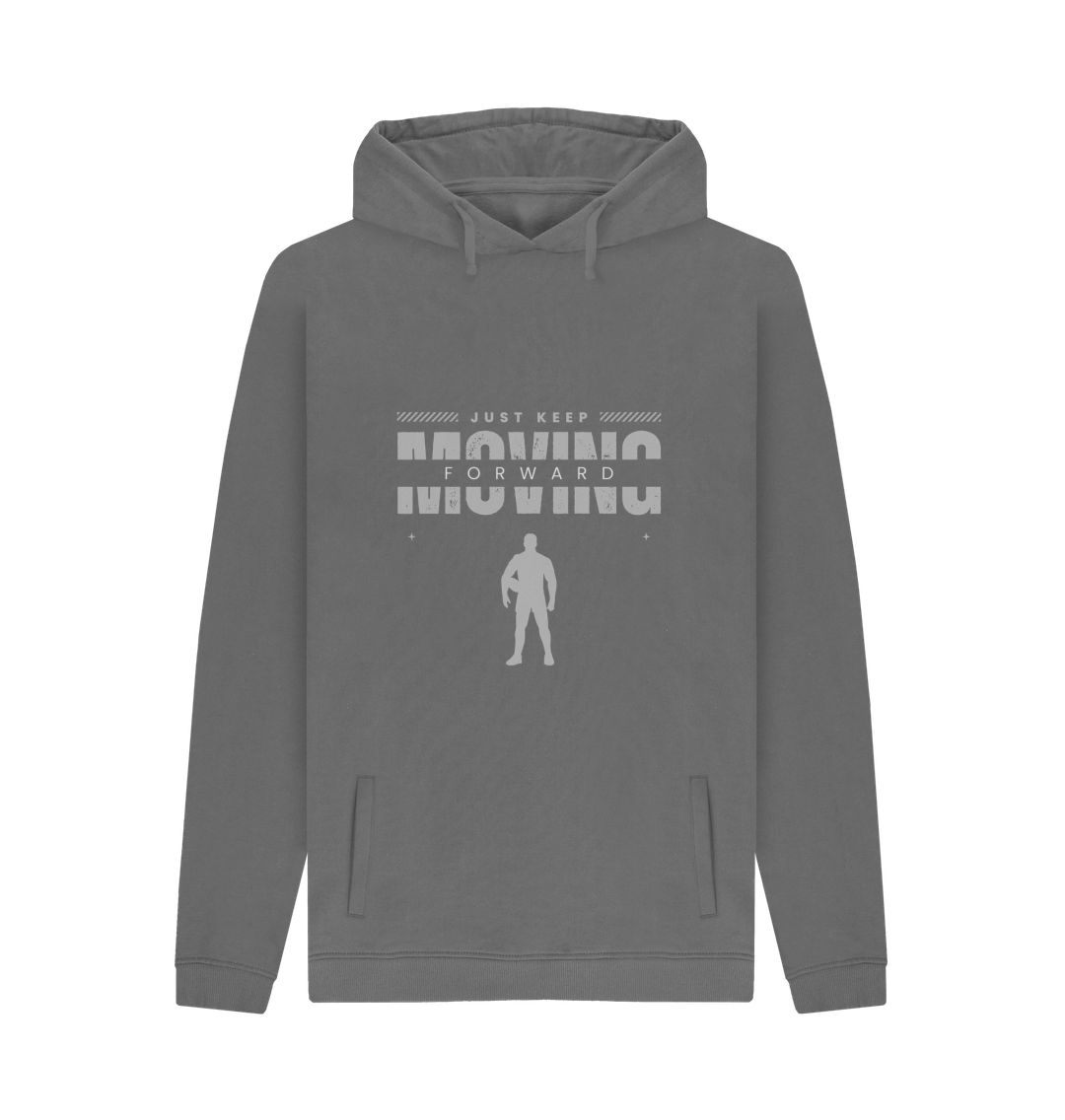 Slate Grey Adults - Just keep moving forward hoody