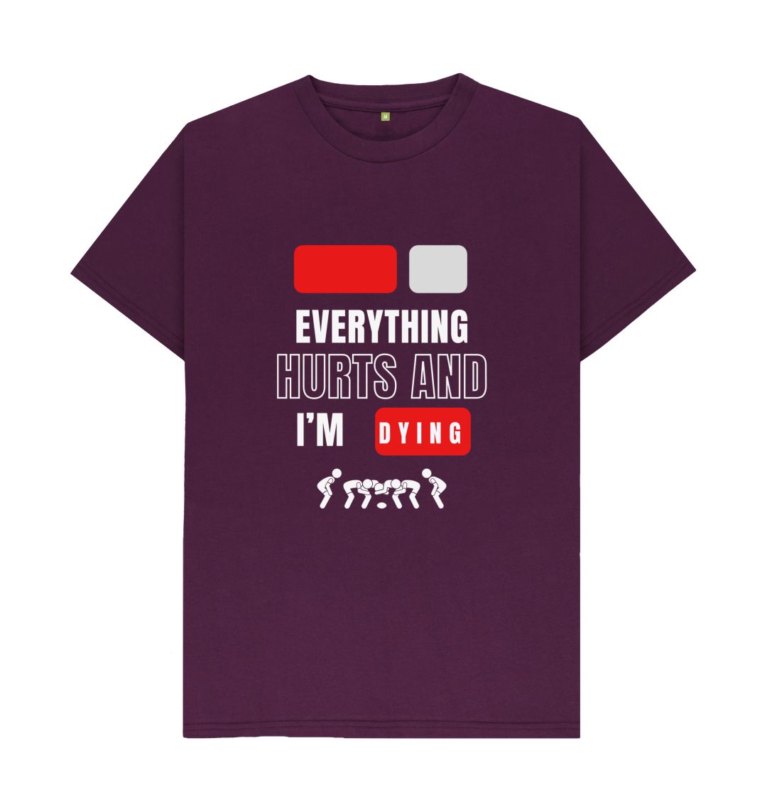 Purple Adults Post game T-Shirt