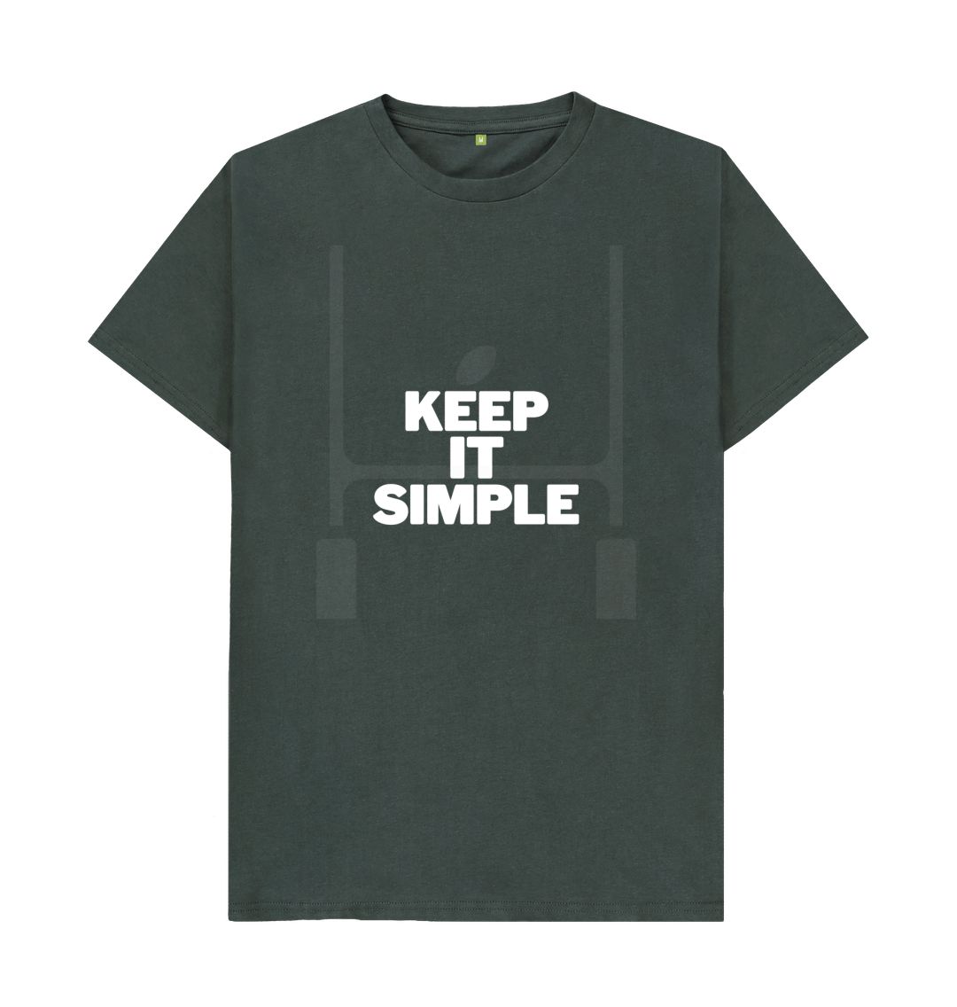 Dark Grey Keep it simple T-Shirt