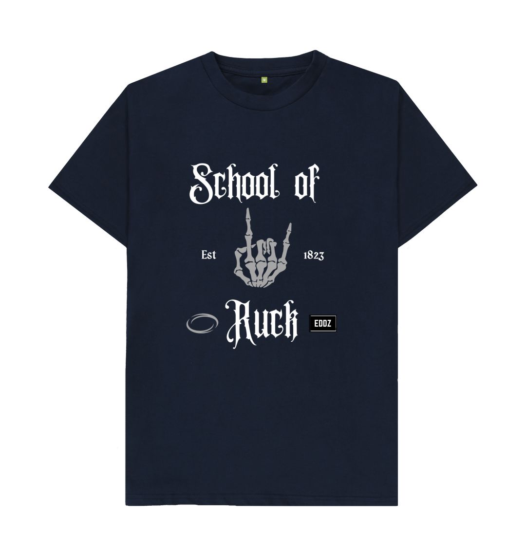 Navy Blue Adults \u201cSchool of Ruck\u201d T-Shirt