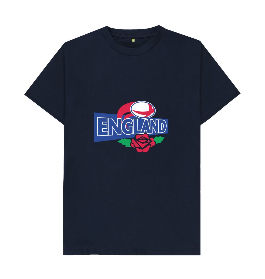Navy Blue England T-Shirt Adults
