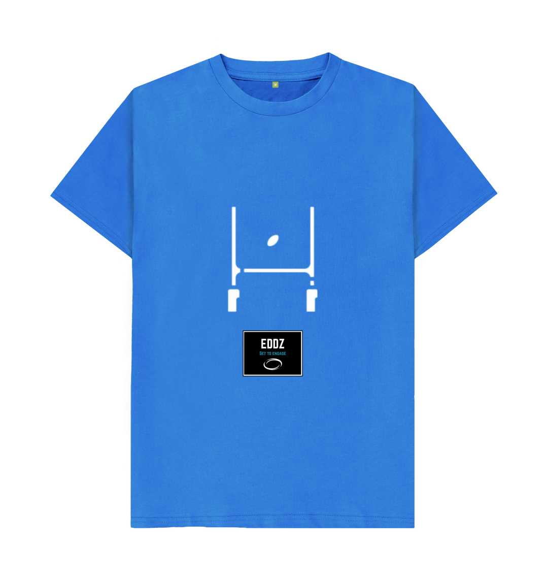 Bright Blue Adults - EDDZ 'Set to Engage' Rugby Tee