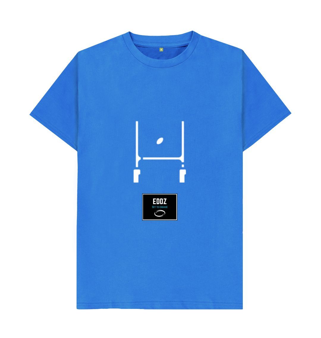 Bright Blue Adults - EDDZ 'Set to Engage' Rugby Tee