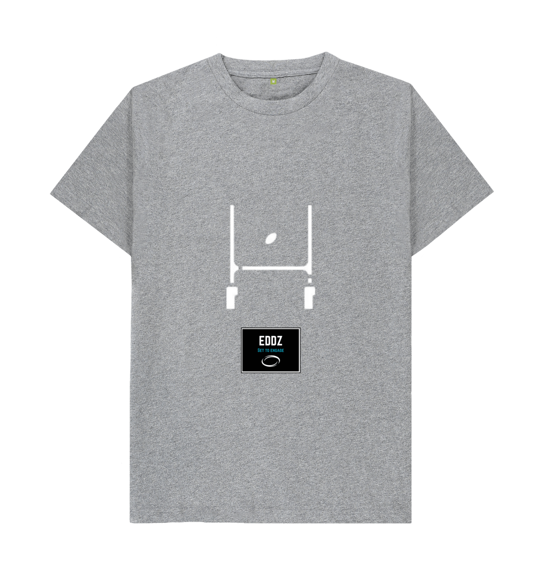 Athletic Grey Adults - EDDZ 'Set to Engage' Rugby Tee