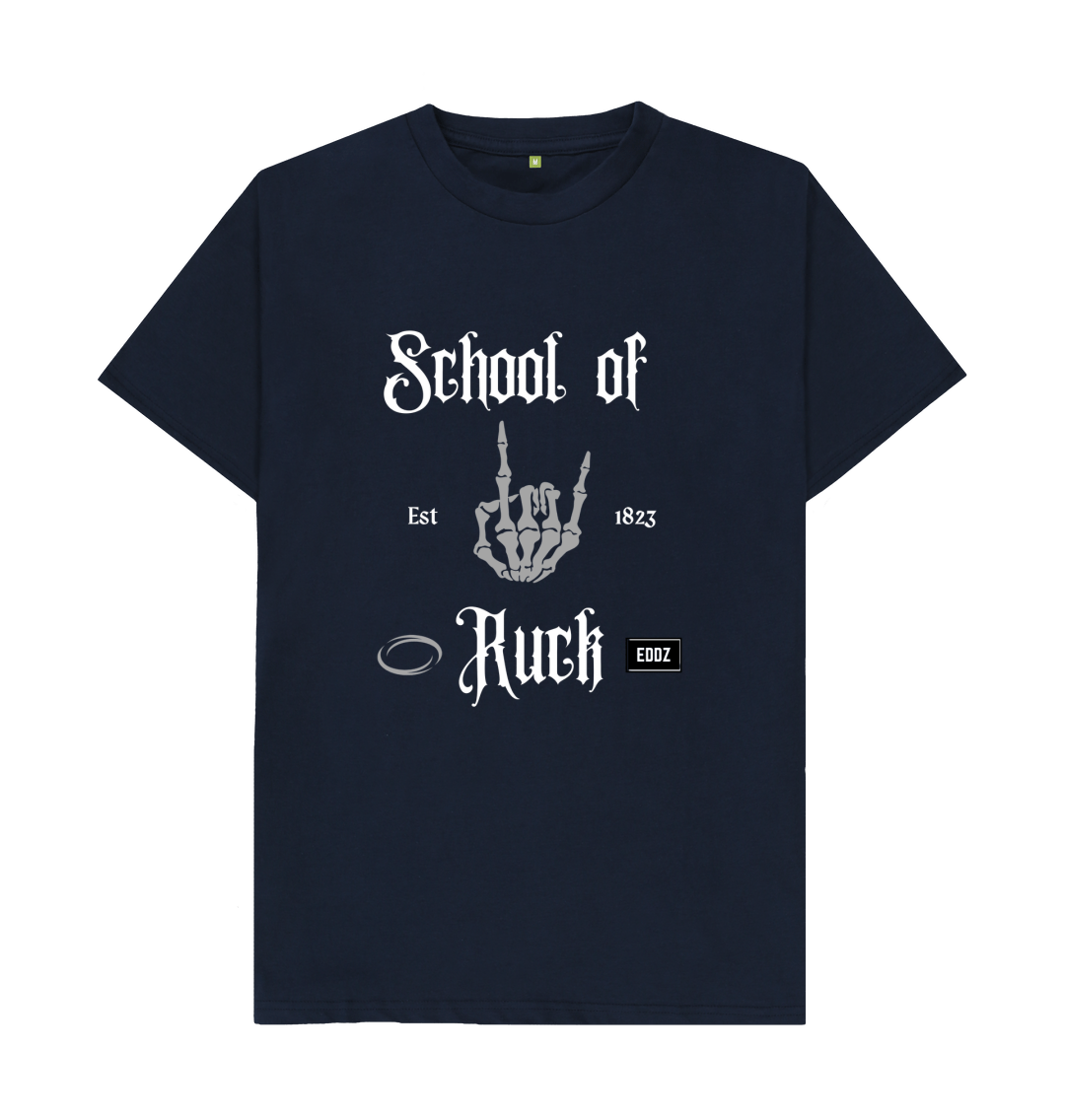 Navy Blue Adults \u201cSchool of Ruck\u201d T-Shirt