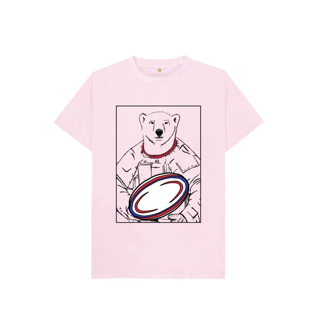 Pink Bear rugby ball - Kids