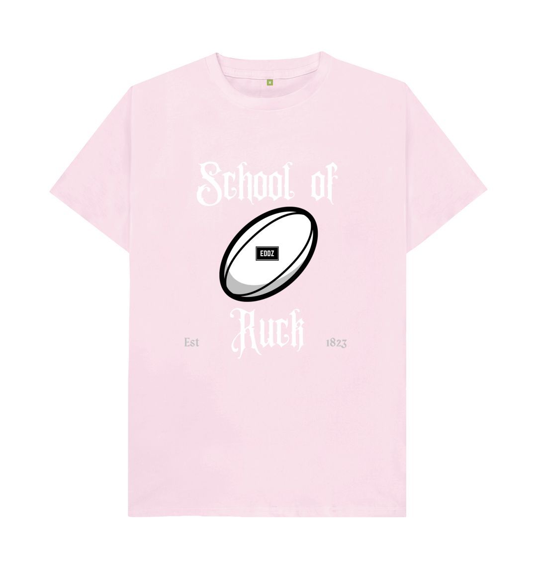 Pink Adults - \u201cSchool of Ruck\u201d T-shirt