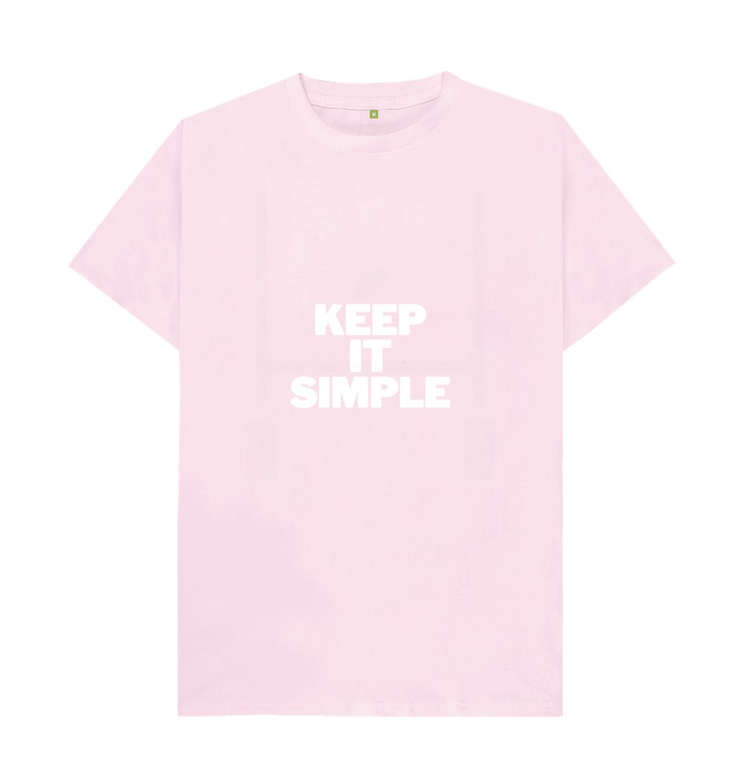 Pink Keep it simple T-Shirt