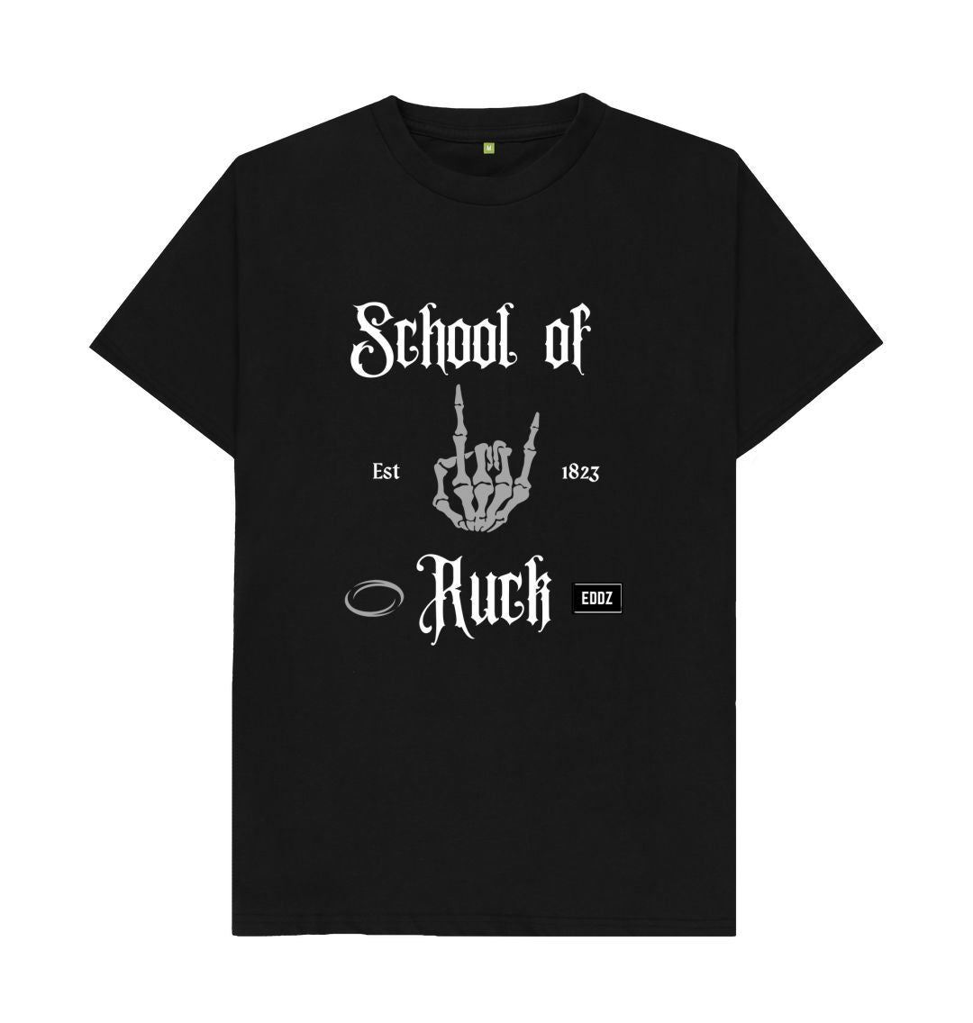 Black Adults \u201cSchool of Ruck\u201d T-Shirt