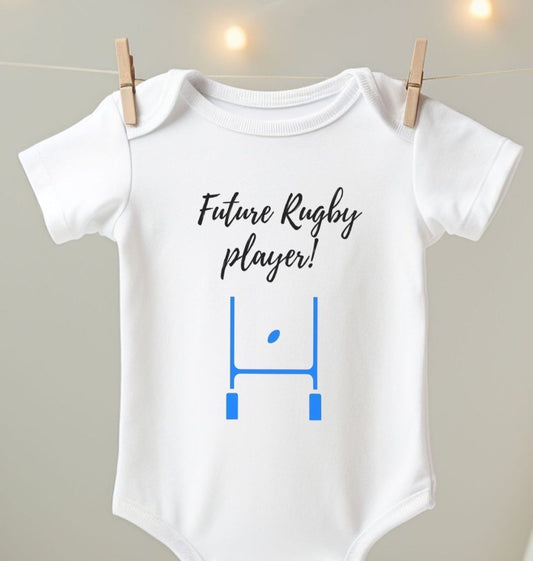 Future rugby player - blue
